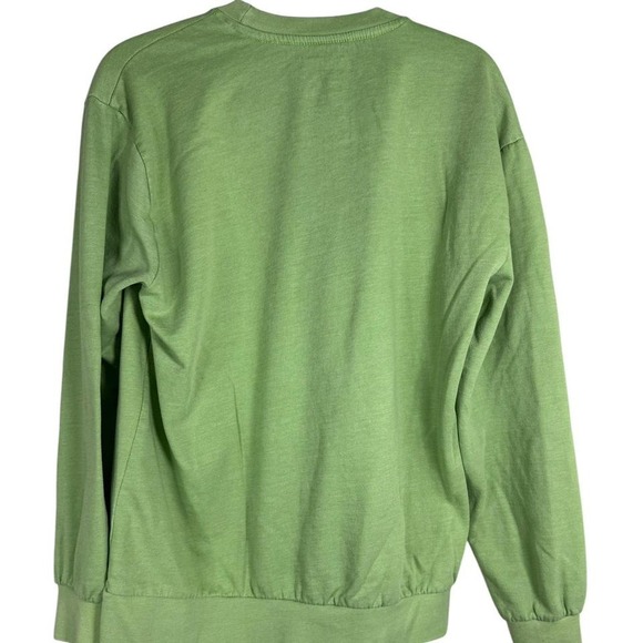 Green Nirvana crewneck sweatshirt Grunge 90's Band Vintage Graphic - Picture 3 of 3